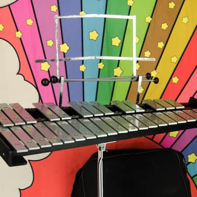 Used Percussion Plus 32 Key Bell Kit Outfit, Stand & Case image 2