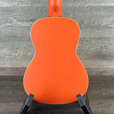 Ortega Earth Series Concert Ukulele - Pumpkin Orange image 3