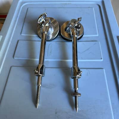 DW Chrome Bass Drum Spurs (Pair) image 2