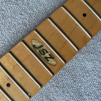 JSZ Guitar Maple Wood Neck, 22 Frets Fingerboard image 7