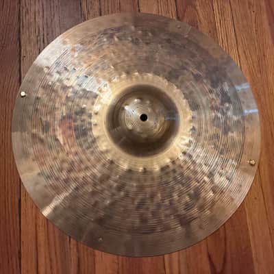 Buffalo Cymbalsmiths 18" B8 Tricked up and Sizzled 2026 - traditional patina image 2