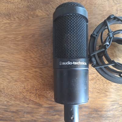 Audio-Technica AT2035 Large Diaphragm Cardioid Condenser Microphone 2010s - Black image 3