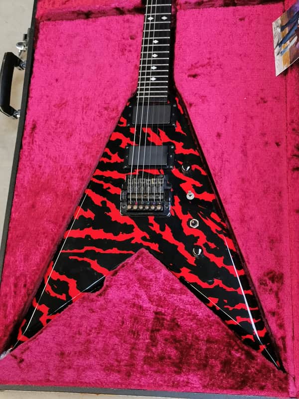 ESP Custom Kerry King V Seasons in the Abyss Back-up Guitar | Reverb