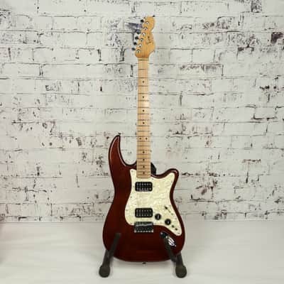 R.O'M Custom Guitars S-Type S-Type - Natural over mahogany body image 1