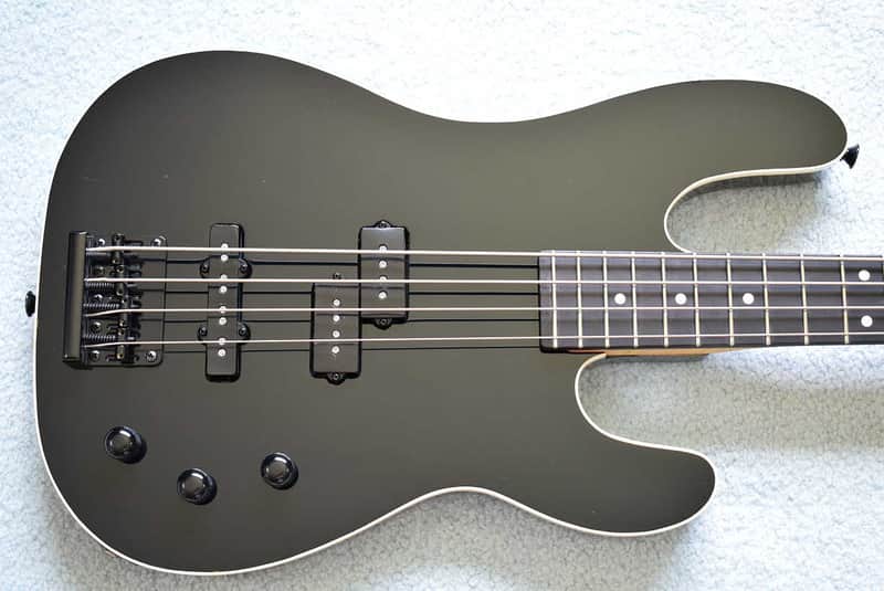 1983 Charvel San Dimas P-Bass - Featured In '83 Catalog - Gloss Black image 1