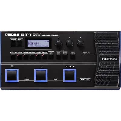 BOSS GT-1 Guitar Multi-Effects Processor 2024 - Black image 2
