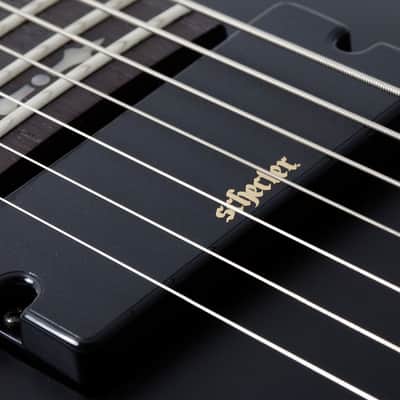 Schecter Demon-7 LH - Satin Black (3667) image 5