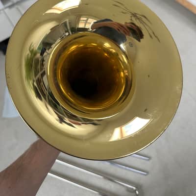 Jupiter JSL-538 ergonomic Bb/f small bore tenor trombone image 12