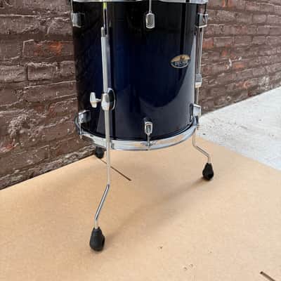 Pearl Decade Maple 14" x 14" Floor Tom – #216 Kobalt Blue – Brand New image 3