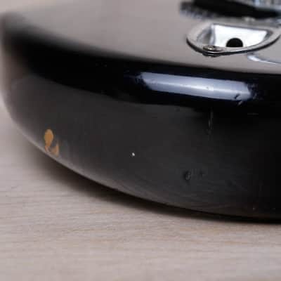Fender 40th Anniversary ST54-70AS Stratocaster Reissue MIJ 1994 Black Japan w/ Foto Flame Neck w/ Bag image 6