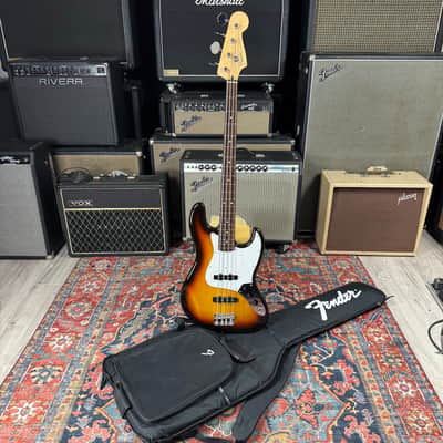 Fender J-Craft Collection Jazz Bass JB-STD 2010-2012 - 3 Tone Sunburst image 4