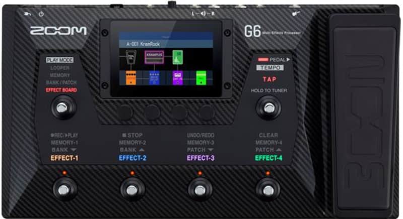 Zoom G6 Multi Effects Processor For Guitarists image 1