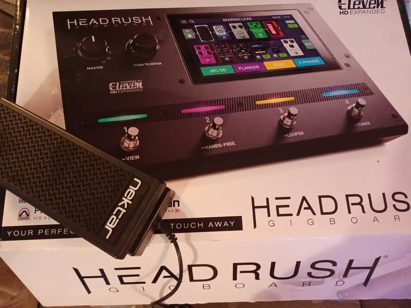 Headrush Gigboard Multi-Effect Unit/Amp Modeler 2018 - Black image 1
