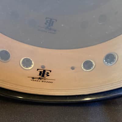 Terry Bozzio's DW - 8" Collector's Series Piccolo Tom - Purple Satin Oil - "Gb/F#". Autographed! image 11