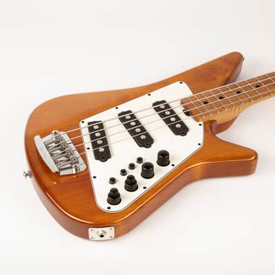 Ernie Ball Music Man Big Al SSS Bass Roasted Alder 2009 Natural image 5