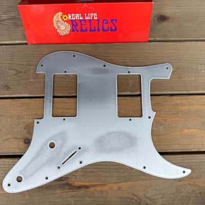 Real Life Relics Aged Silver Anodized Pickguard for Fender® Stratocaster® 11 Hole HH    [PGAS5]