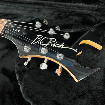B.C. Rich KKV Kerry King V - Tribal Art w/ Fitted Case image 8