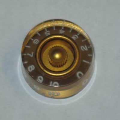 THREE used kind of relic'ed genuine Gibson GOLD SPEED KNOBS (ONLY 3 of the 4 knobs from PRSK-020 set are for sale) from 1990s image 17
