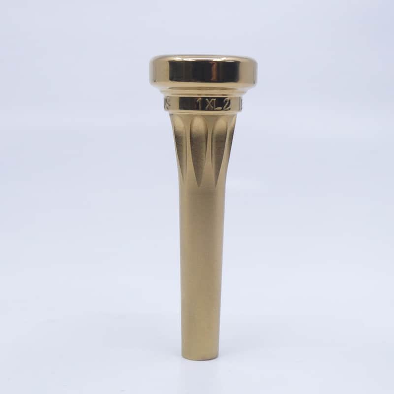 Lotus 1 XL2 Bronze Trumpet Mouthpiece - Gold Finish image 1