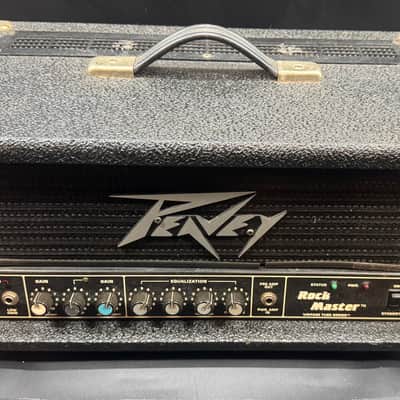Peavey Rock Master Vintage Tube Series 120-Watt Guitar Head 1980s - Black image 1