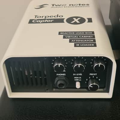 Two Notes Torpedo Captor X 16ohm Stereo Reactive Load Box / Attenuator 2020 - White Bild 2