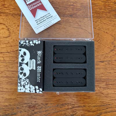 Seymour Duncan Blackened Black Winter Humbucker Set image 2