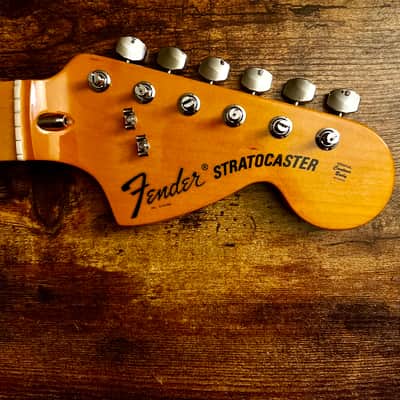 Fender AV II American Vintage 1973 Strat NECK + TUNERS 73 Stratocaster - Maple image 3