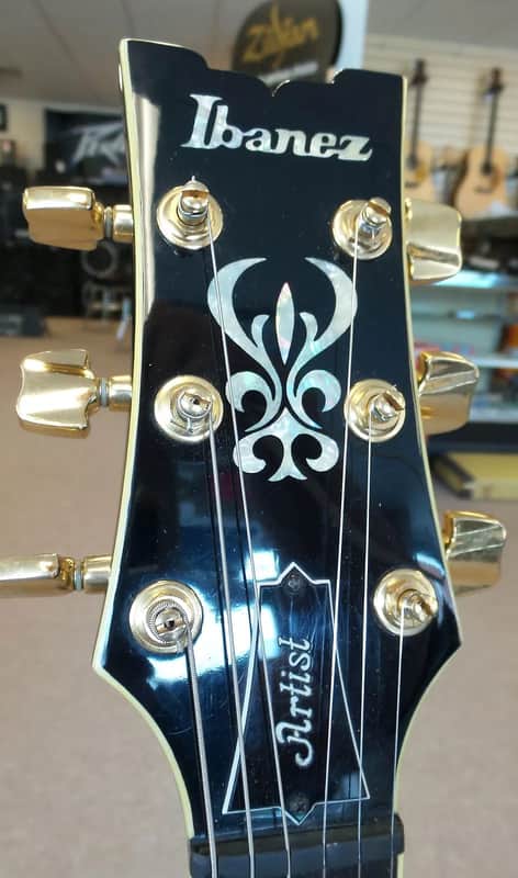 Ibanez Artist AR150 1983 Black w/ gold hardware/tremolo image 1