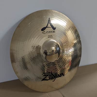 Zildjian 16" A Custom Crash Cymbal 1991 - Present - Brilliant image 2