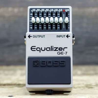 Boss GE-7 Equalizer Powerful 7-Band Compact Graphic Equalizer Effect Pedal image 1
