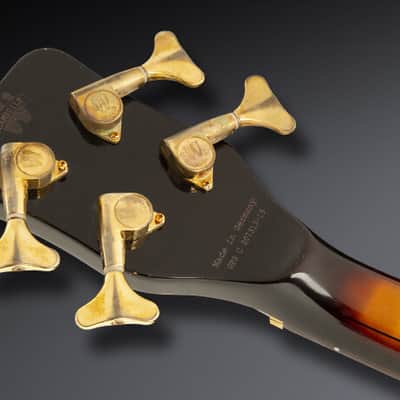 Warwick Teambuilt Pro Series Star Bass, 4-String - Vintage Sunburst Transparent High Polish, Lefthand image 7