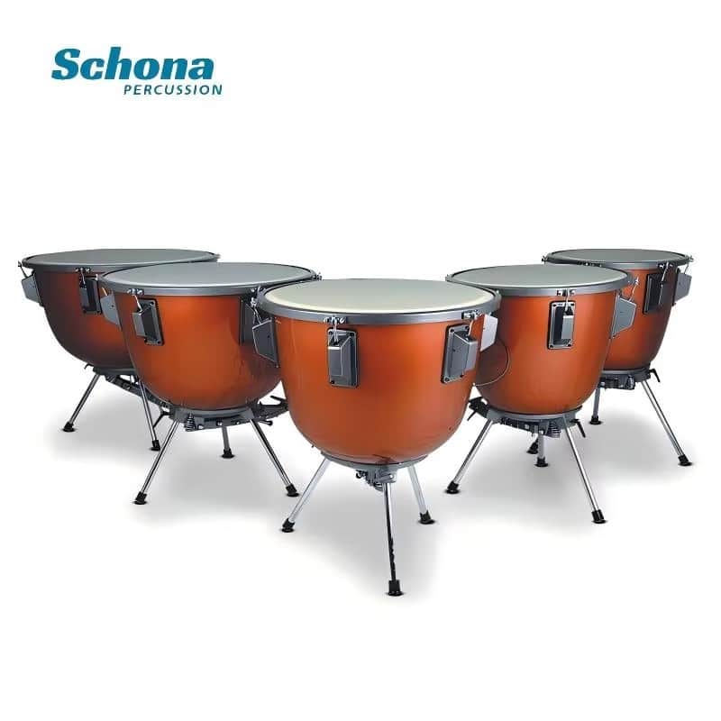 Marching Percussion Instruments Marching Timpani Drum Chamber Adjustable Height Hydraulic Foot Pedal image 1