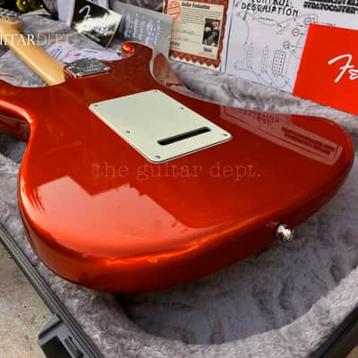 ♚SUPERB♚RARE♚2015 FENDER AMERICAN ELITE STRATOCASTER HSS* USA♚AUTUMN BLAZE♚Ultra image 16
