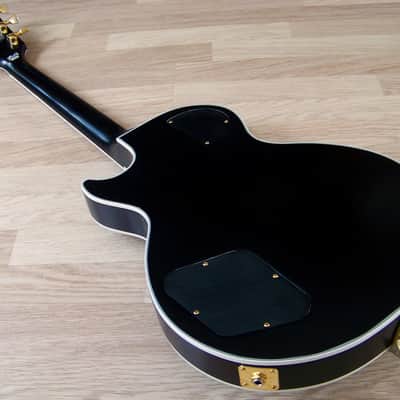 TPP Jimmy Page "Black Beauty" Gibson Les Paul Custom 3 Pickup Bigsby Tribute - Seymour Duncan Relic image 3