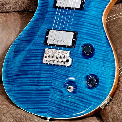 PRS (Mint)  Custom 22 Artist Grade 🎨  2007 - Blue Mateo image 6