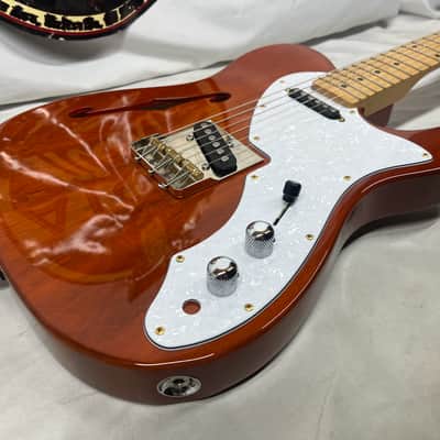 Squier Classic Vibes '60s Telecaster Tele Semi-Hollow Body Electric Guitar image 17