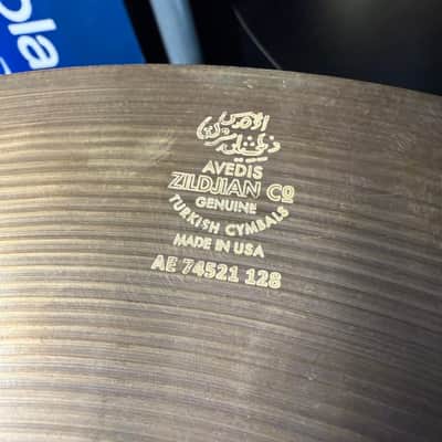 Original Run Zildjian Avedis Reissue 20" Ride - 1844g (Bag Avedis Floor) image 5