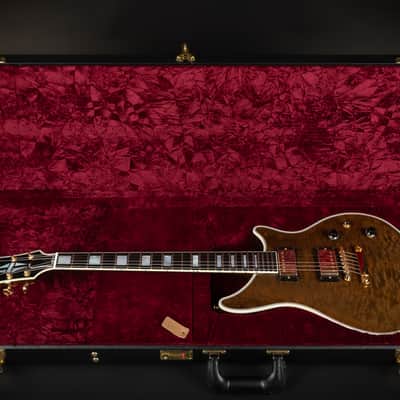 2017 Gibson Custom Shop Modern Double Cut Custom - DC Rust | USA Limited Edition 1 / 25 Apex Headstock "AAA" Quilt Top| CoA OHSC image 24