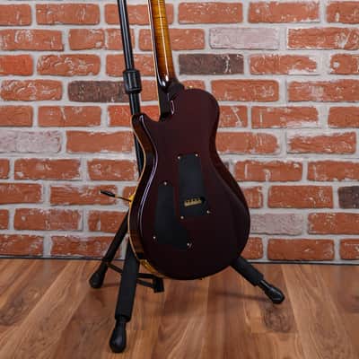 PRS Private Stock #1299 10th Anniversary Single Cut Trem Quilted Maple Top Tiger Eye Burst with Brazilian Rosewood 2007 w/OHSC image 7