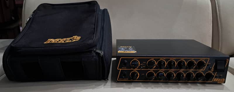 Markbass LMK (not Little Mark III)  500-Watt Bass Amp Head, Two-channel!!! image 1