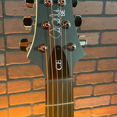 TGF Chop Shop Custom Modified PRS SE Sandblasted CE 24 "Neon Dream" Electric Guitar w/ Gig Bag image 5