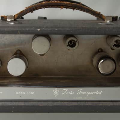 Zorko  El Basso Model 1030 Piggyback Tube Amplifier,  c. 1961. image 14