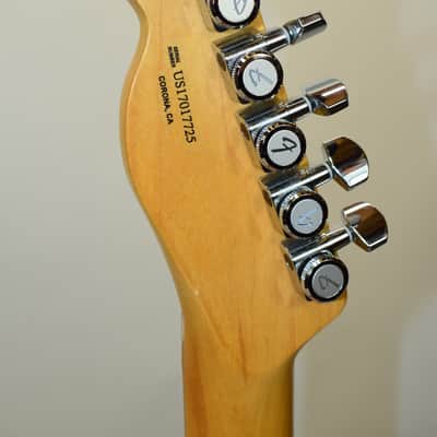 2017 Fender American Elite Telecaster Thinline Electric Guitar, Maple Fingerboard, Mystic Blue Ice w/ Case image 15