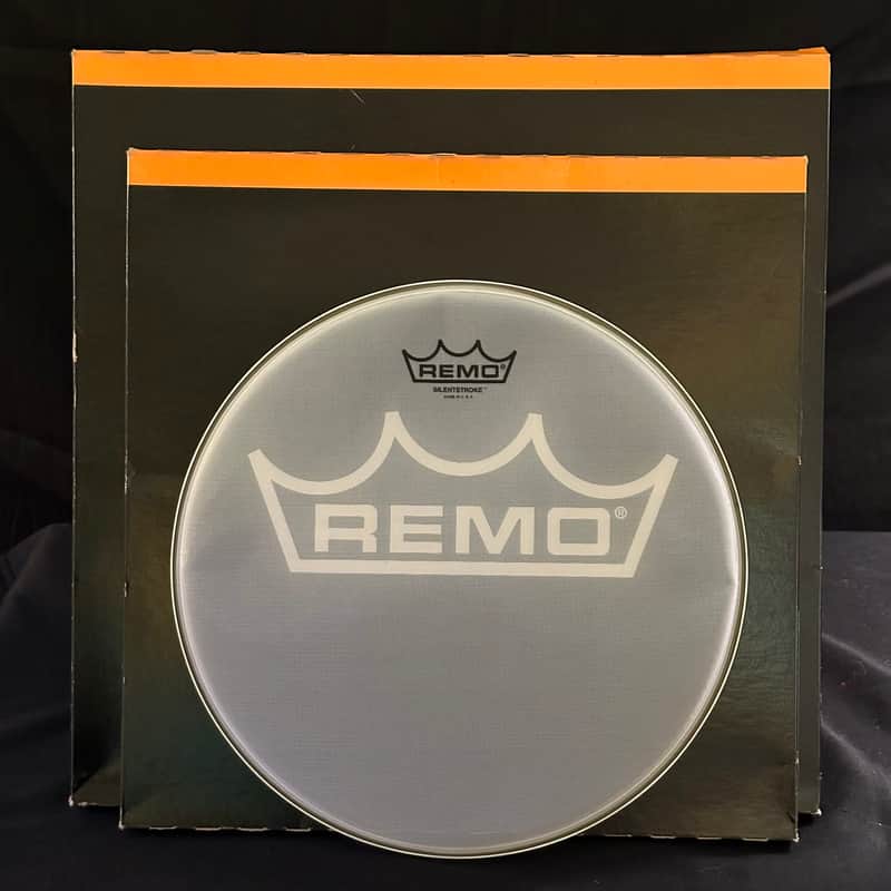 Remo Silentstroke 12" Drum Head - White image 1
