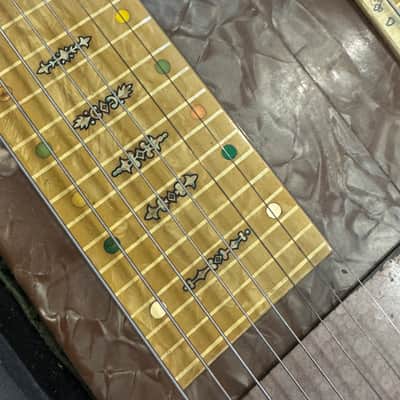 Regal Double 8 Lap Steel 1950’s - Gray Pearl mots image 3