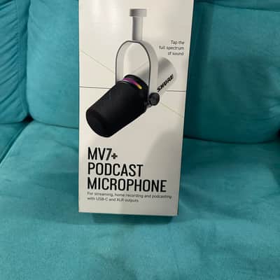 Shure MV7+ Hybrid Podcast Microphone - White image 3