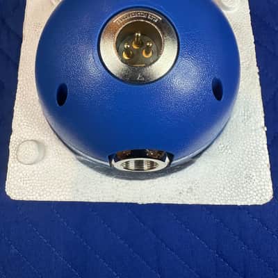 Blue Microphones “The Ball” Active Dynamic Cardioid Microphone + BLUE Ringer Shockmount 2003-2004 - Blue/Silver image 2