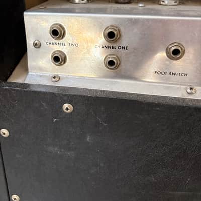 Silvertone Model 1474 Reverberation Twin Twelve 50-Watt 2x12 Guitar Combo 1960s - Black image 6