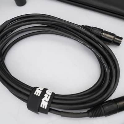 Shure SM57 Dynamic Microphone w/ Mogami Cable & Box #58787 image 11