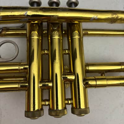 Vintage Bundy Bb Trumpet – c. Late 1960s – Case, Bach 7C, Mute & Accessories image 11